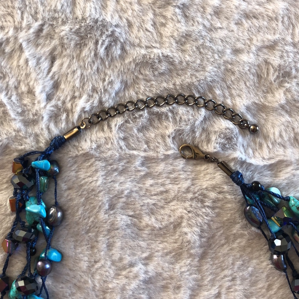 💖 Park Lane Genuine Turquoise Necklace & Earrings Set - Picture 5 of 6